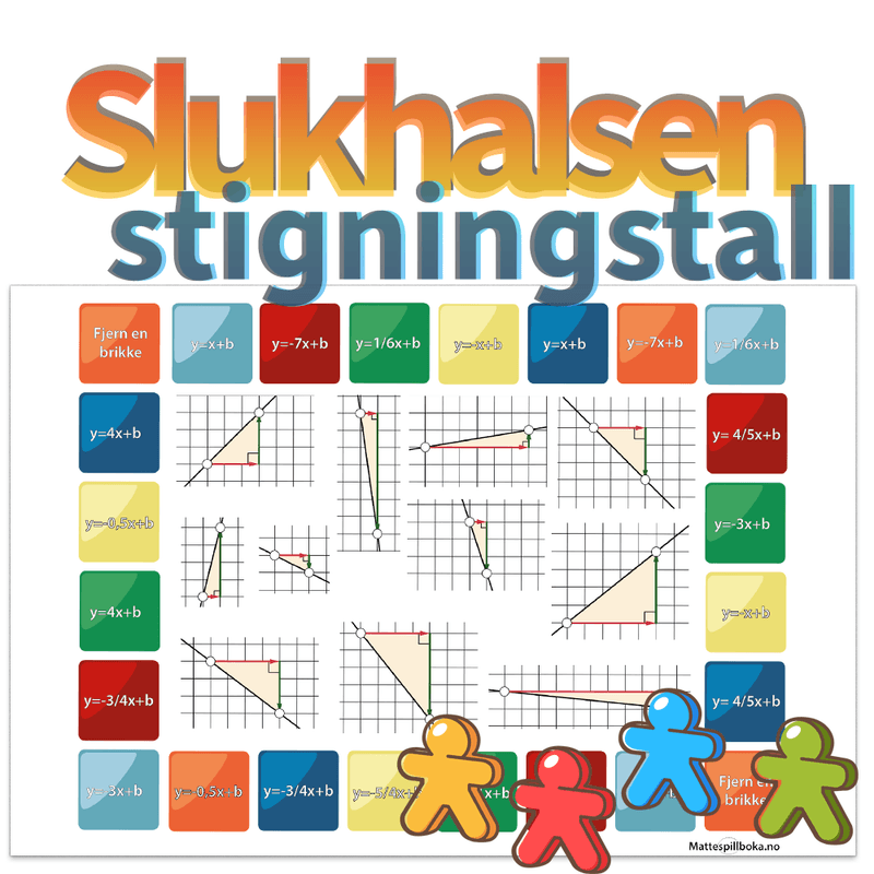 Stigningstall- bli først kvitt brikkene